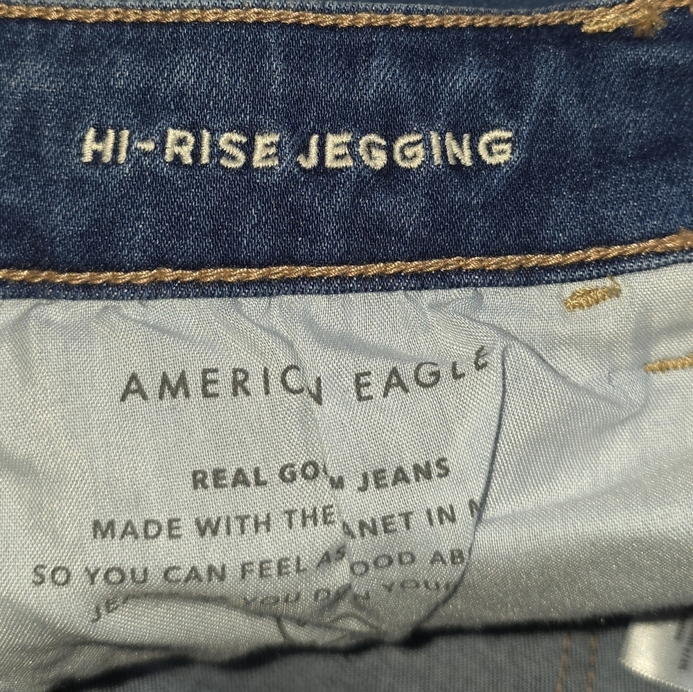 American Eagle Hi-Rise Jegging Size 10 SHORT - Picture 4 of 5